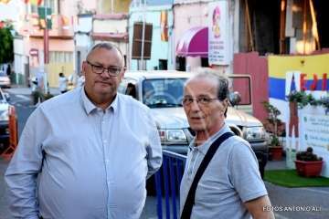 Pablo Rodríguez pregona las fiestas de El Ejido 2018 (Foto Antonio Alí)